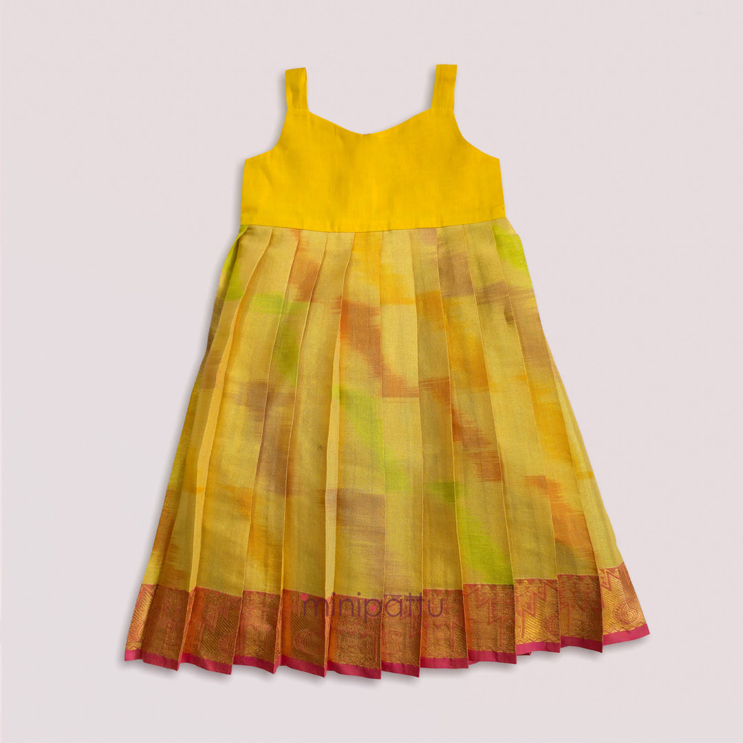 Varshini - Red Tie-Dye Designer Minipattu
