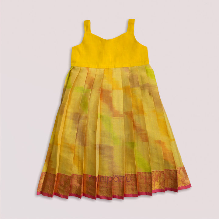 Varshini - Red Tie-Dye Designer Minipattu