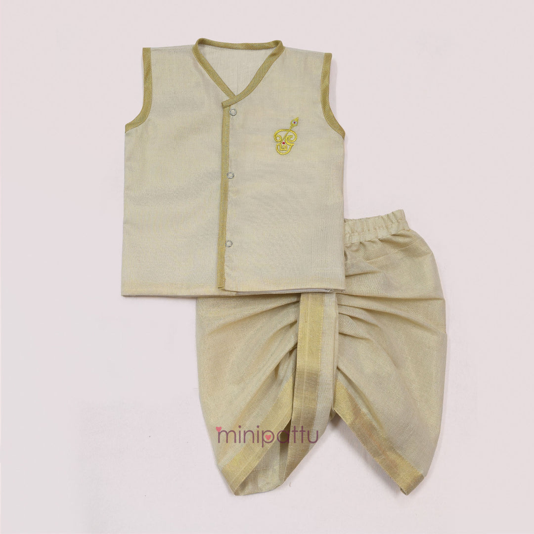 Murugan Tissue Jabla Set Minipattu