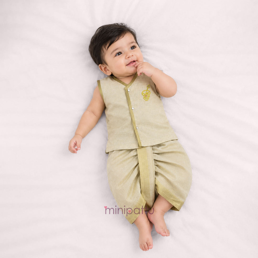 Murugan Tissue Jabla Set Minipattu