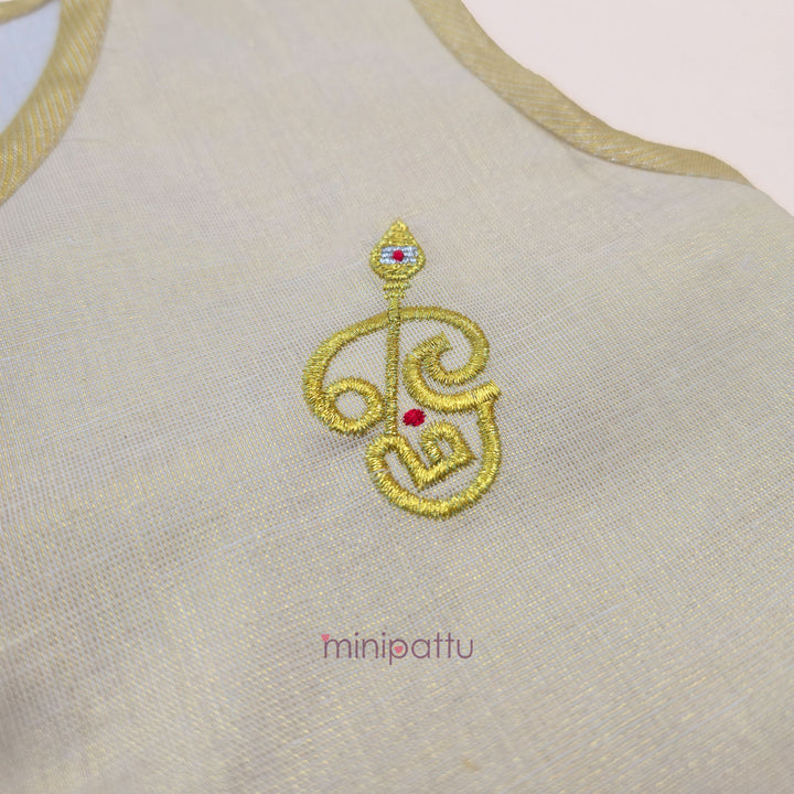 Murugan Tissue Jabla Set Minipattu