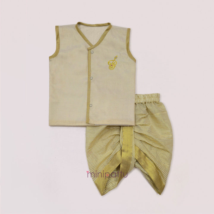 Murugan Tissue Jabla Set Minipattu
