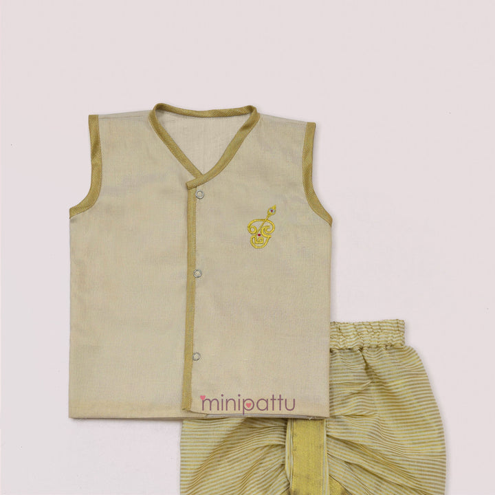 Murugan Tissue Jabla Set Minipattu