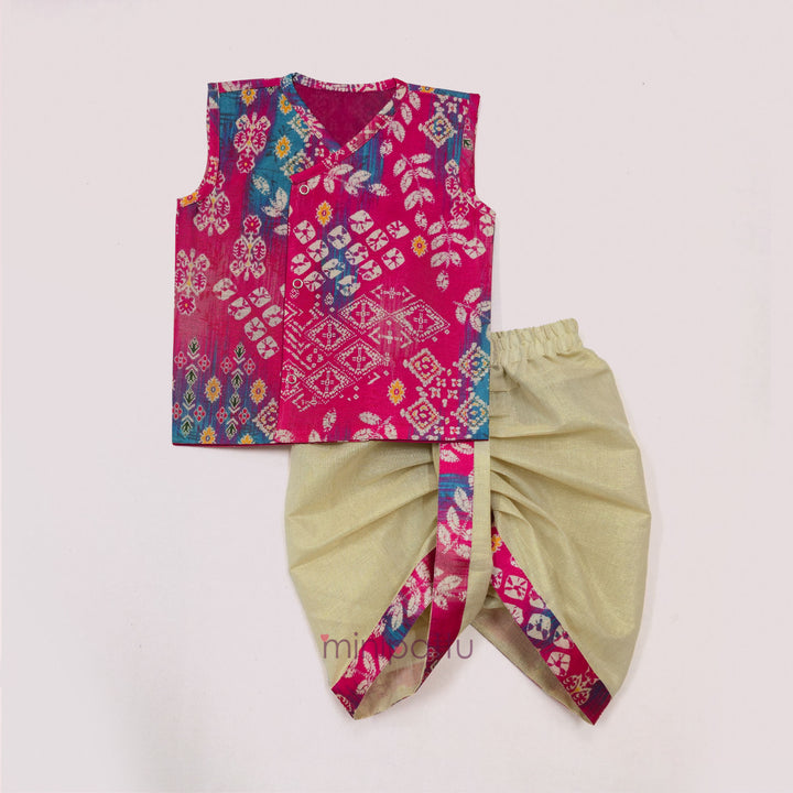 Aaron - Pink Jabla Set Minipattu