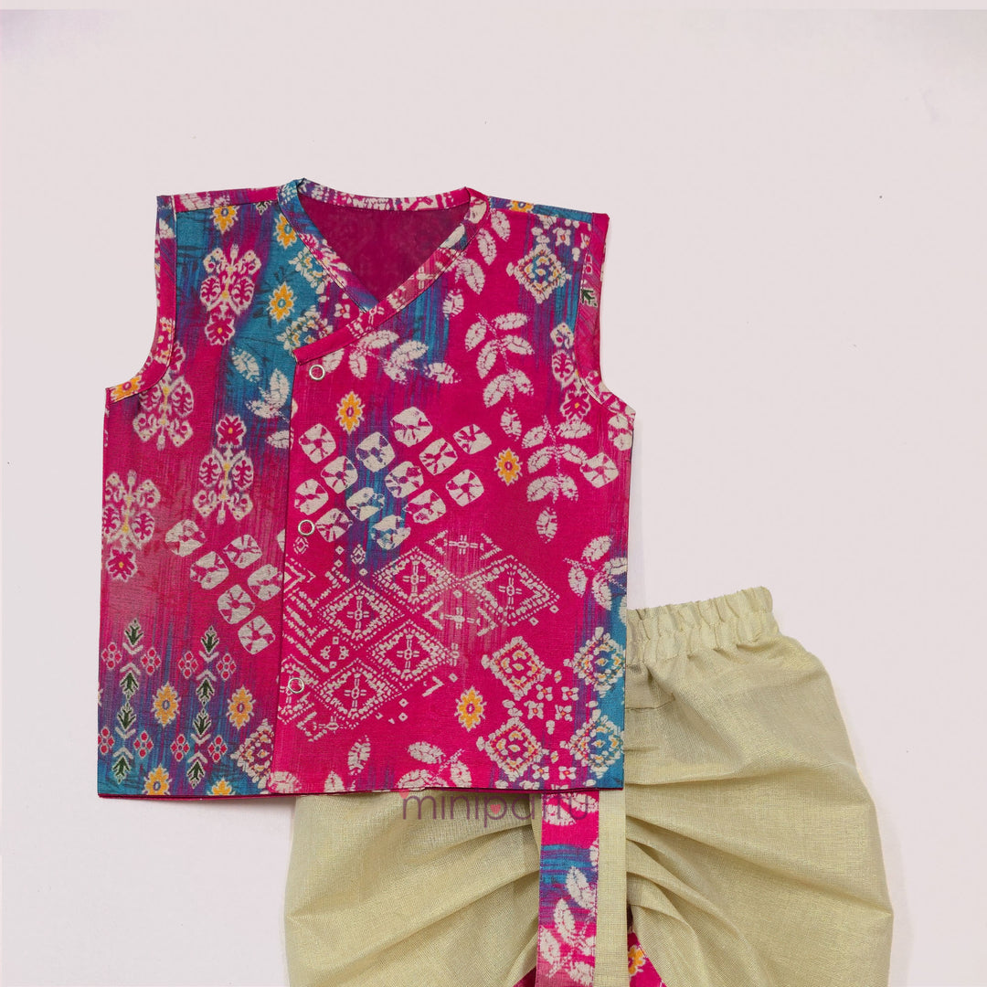 Aaron - Pink Jabla Set Minipattu