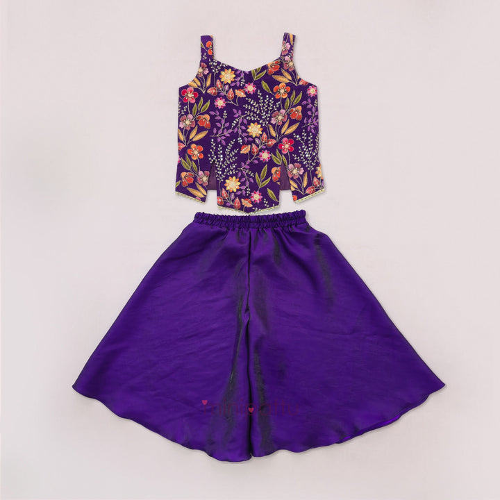 Sakshi - Violet Designer Minipattu