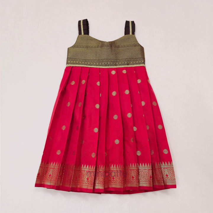 Trishika - Burgundy Red Minipattu