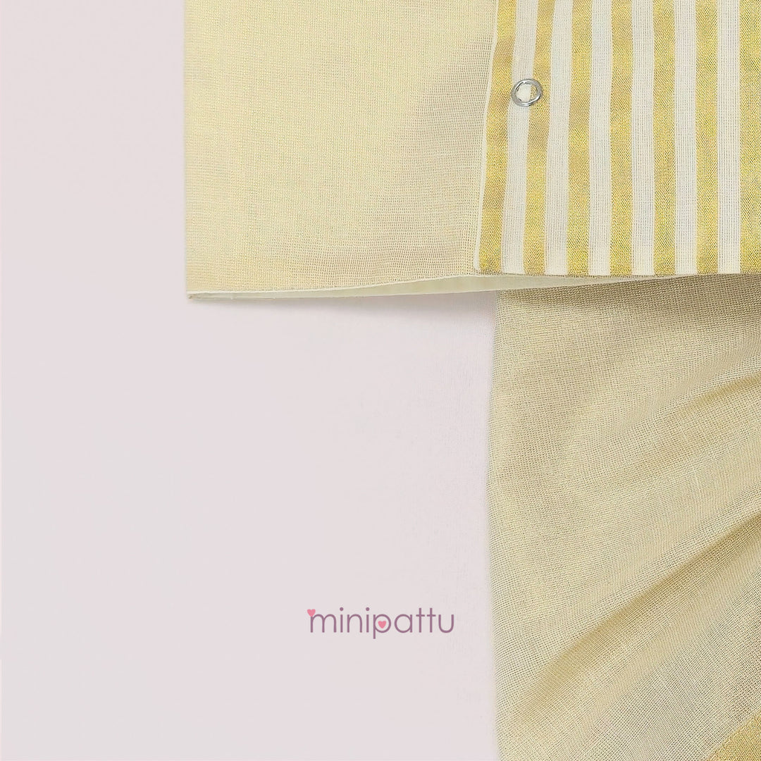 Iniyan - Tissue Stripes Jabla Set Minipattu