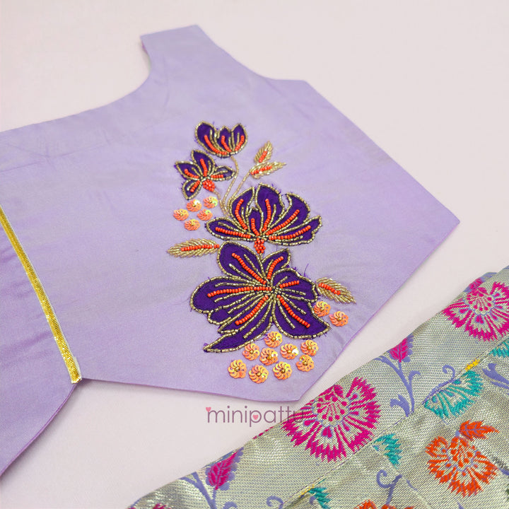 Arti - Lavender Minipattu