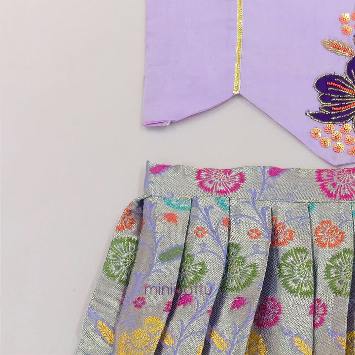 Arti - Lavender Minipattu