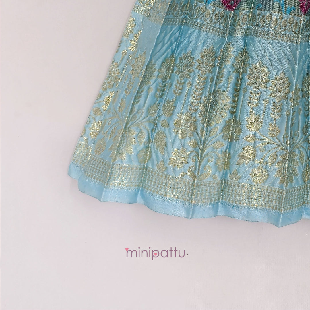 Arti - Pastel Blue Minipattu
