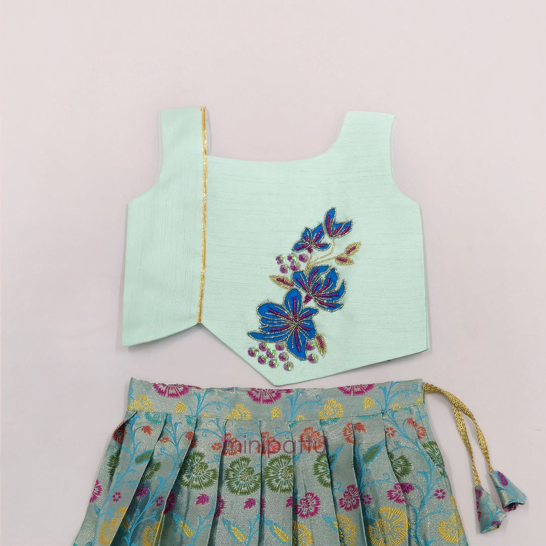 Arti - Pastel Blue Minipattu