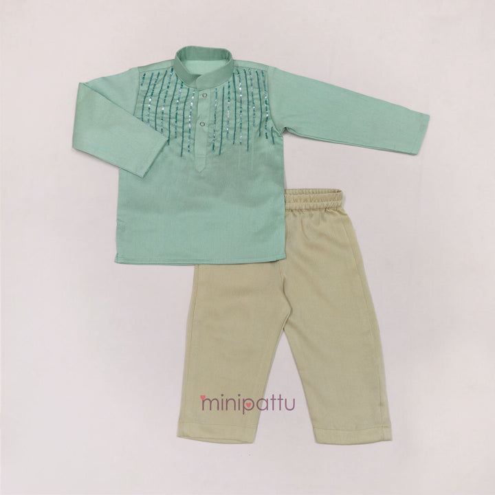 Samar - Pastel Blue Kurta & Pant set