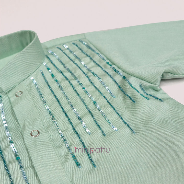 Samar - Pastel Blue Kurta & Pant set