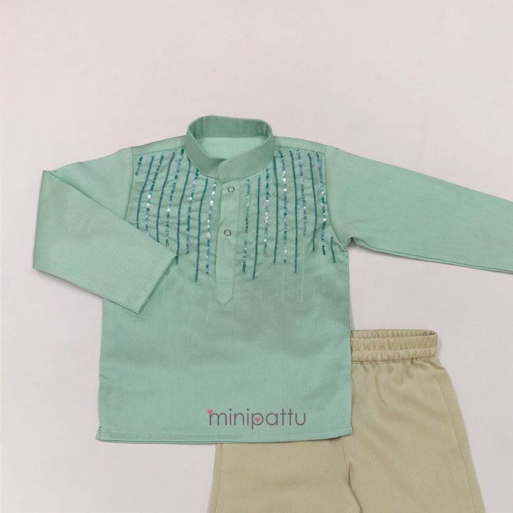 Samar - Pastel Blue Kurta & Pant set