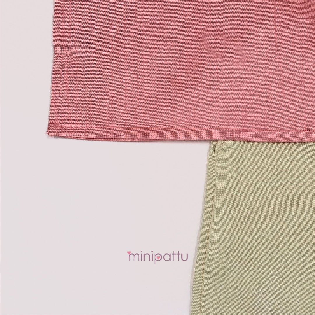 Samar - Pastel Pink Kurta & Pant set