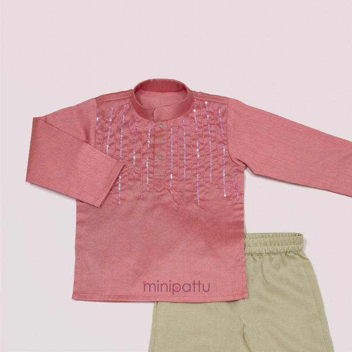 Samar - Pastel Pink Kurta & Pant set