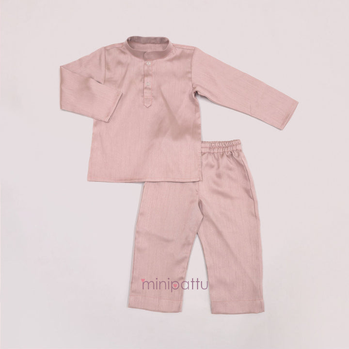 Abhinav - Navy blue Mauve Pink Designer Jacket set