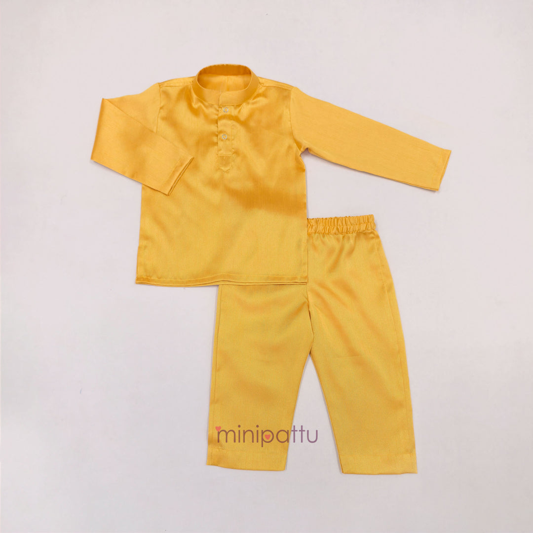 Abhinav - Maroon Yellow Designer Jacket set