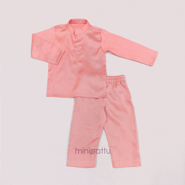 Abhinav - Pink Designer Jacket set