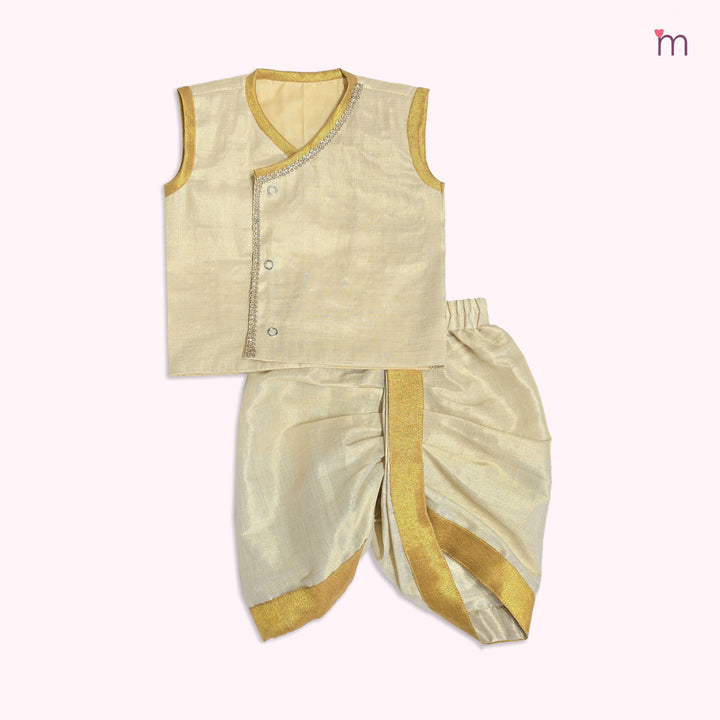 Rithvik -  Tissue Jabla Set Minipattu