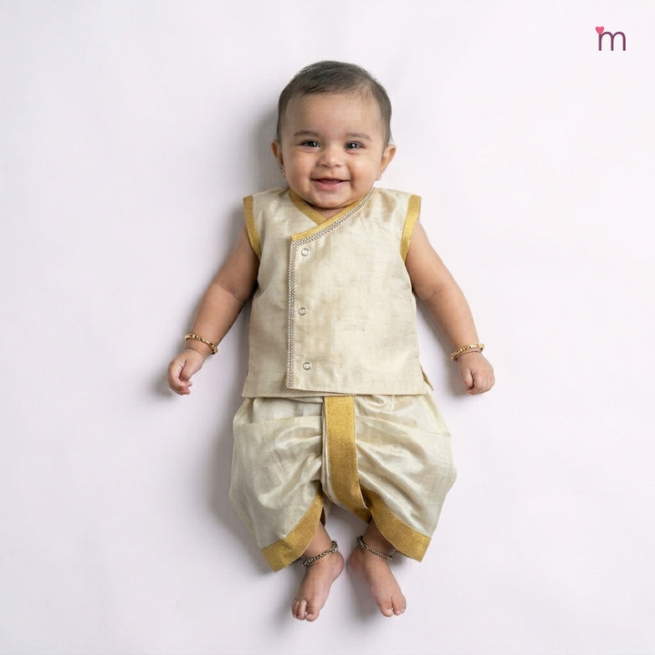 Rithvik -  Tissue Jabla Set Minipattu