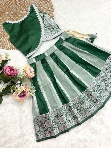 Nirali - Green Designer Minipattu