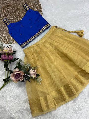 Niha - Blue Gold Minipattu