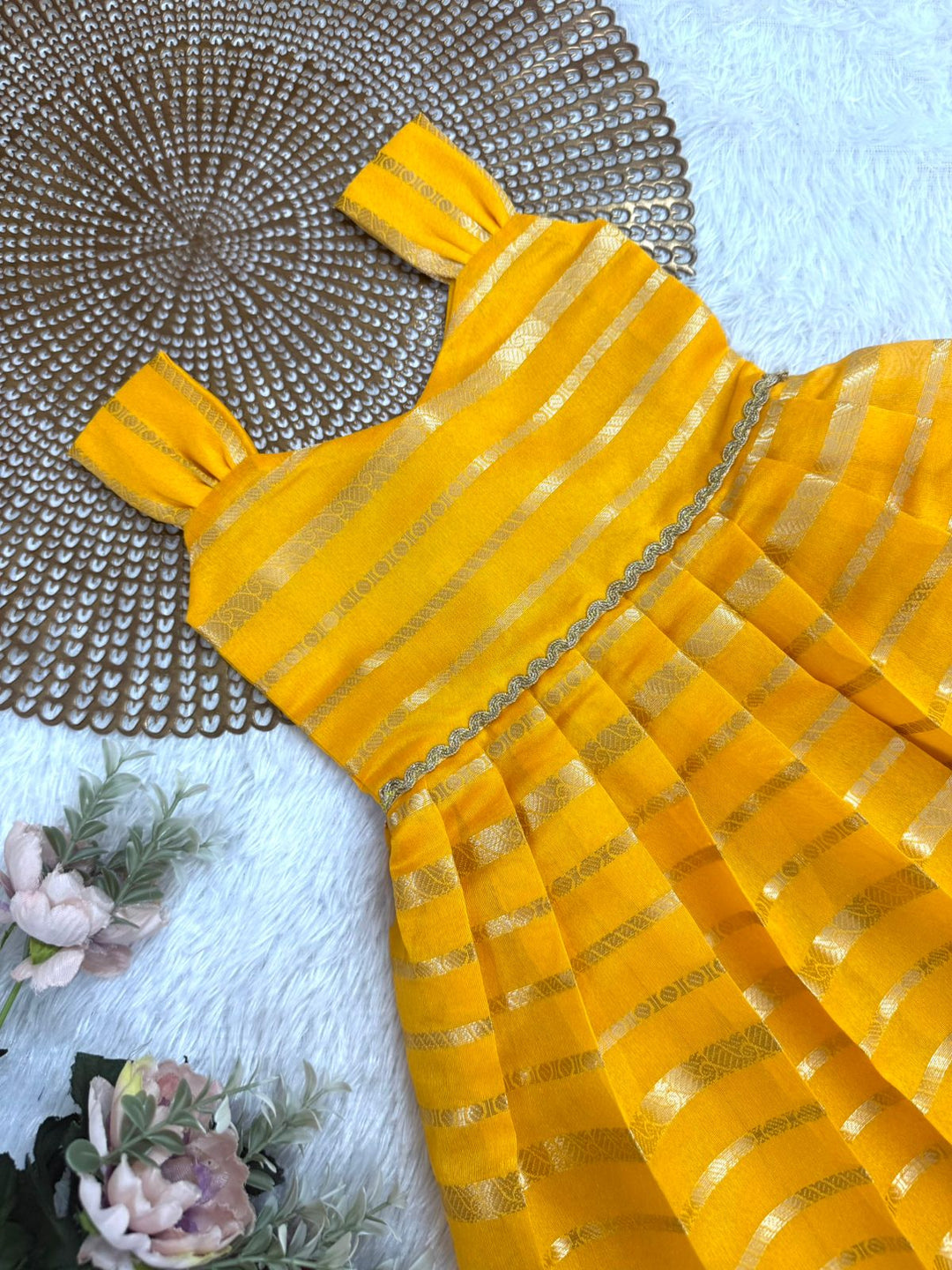 Raaga - Yellow Frock Minipattu
