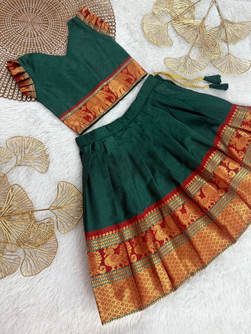 Kundhavai - Chettinad Green Minipattu
