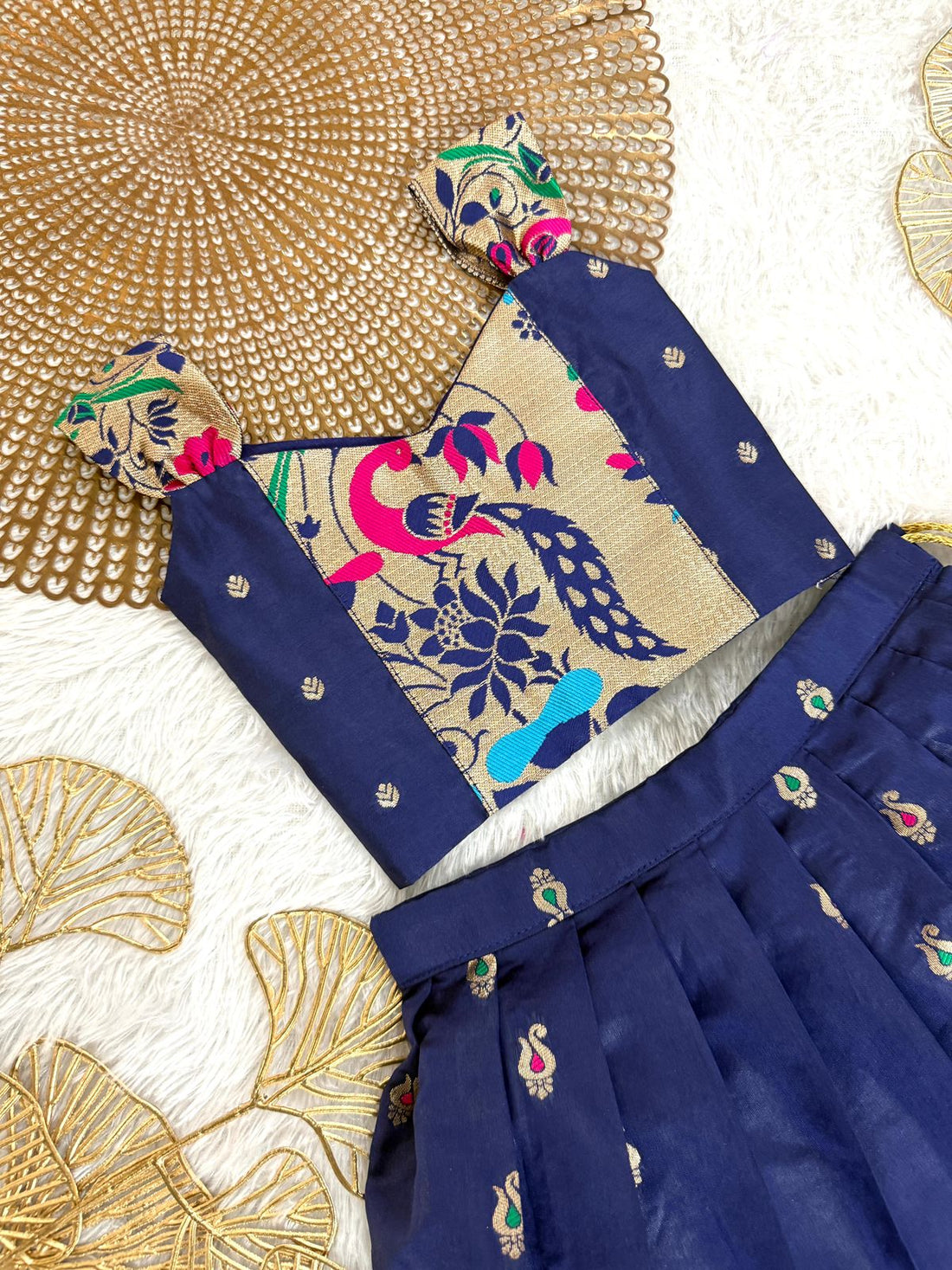 Mayuri - Navy Designer Minipattu