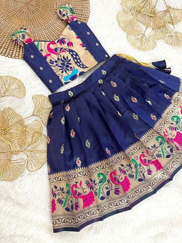 Mayuri - Navy Designer Minipattu