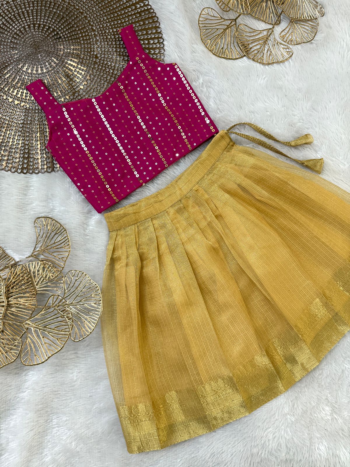 Hira - Pink Gold Minipattu