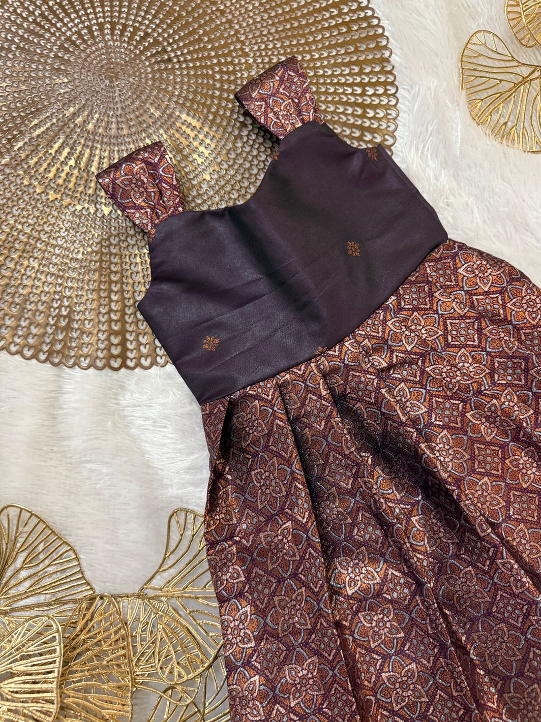 Shishu - Purple Frock Minipattu
