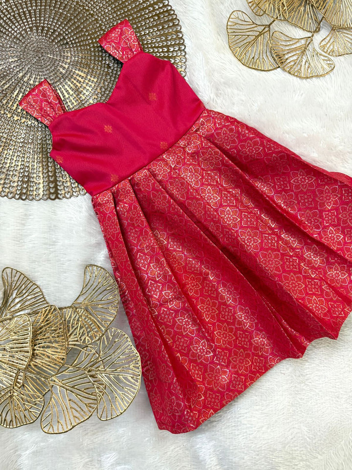 Shishu - Pink Frock Minipattu