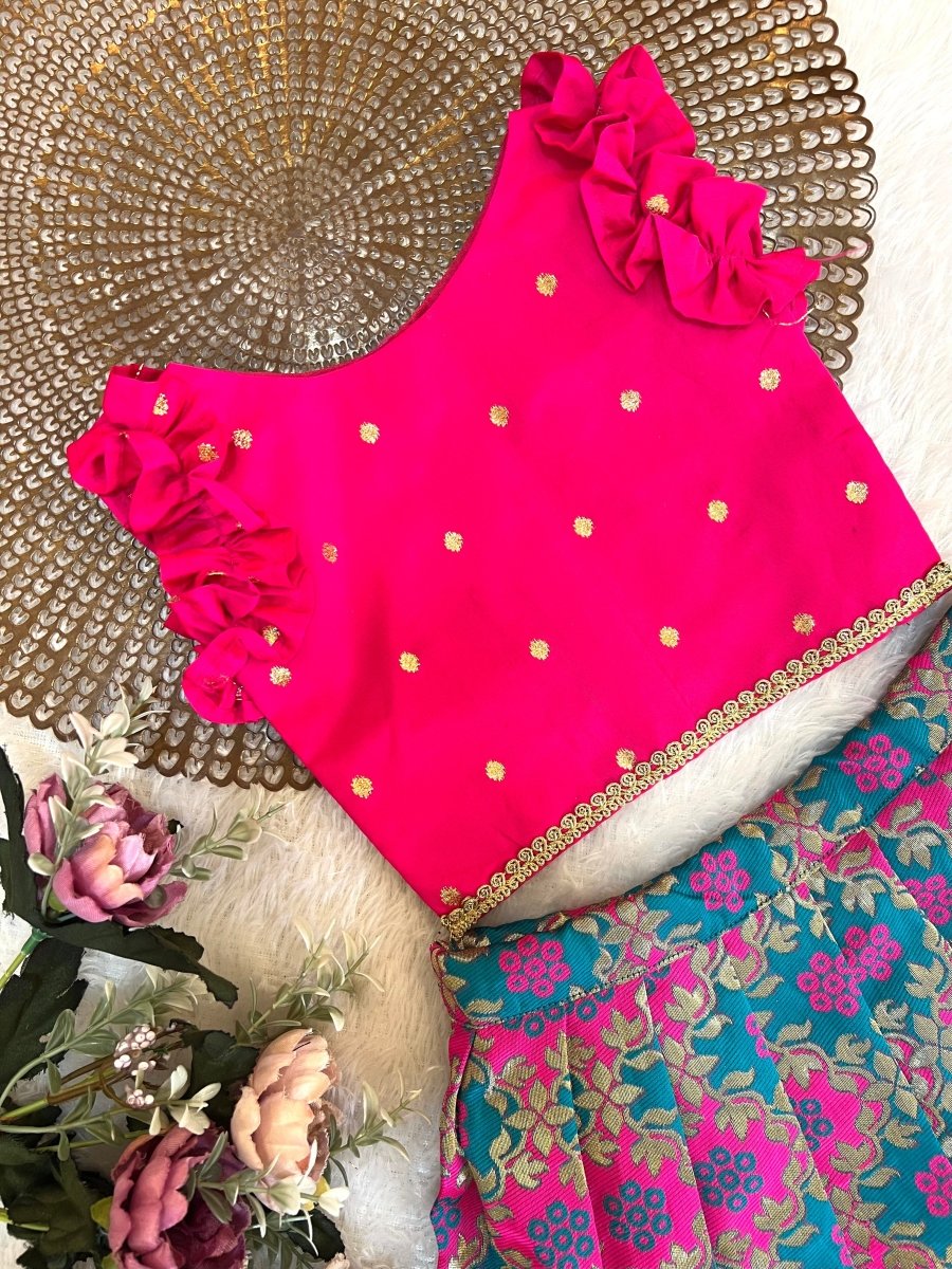 Amara - Pink Butta Minipattu