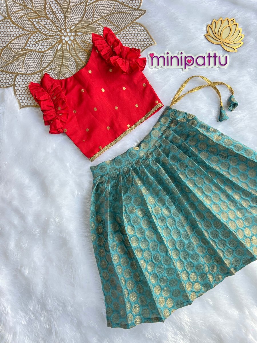 Amara -   Red Blue Minipattu