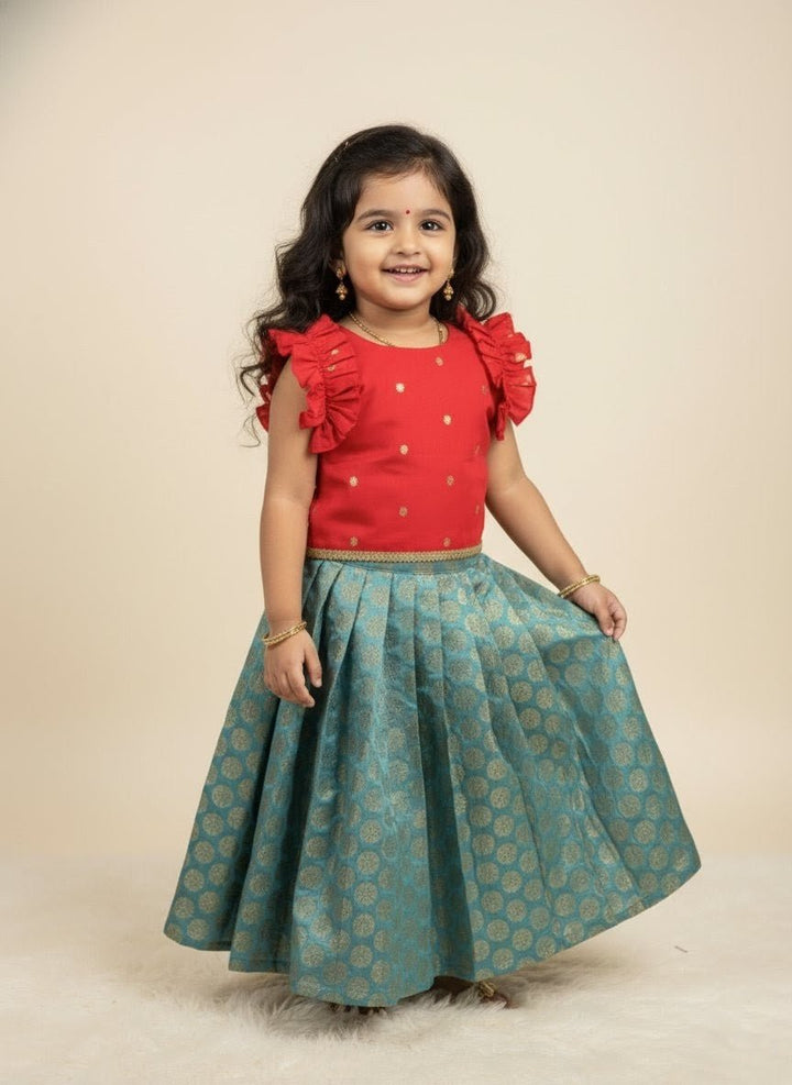 Amara -   Red Blue Minipattu