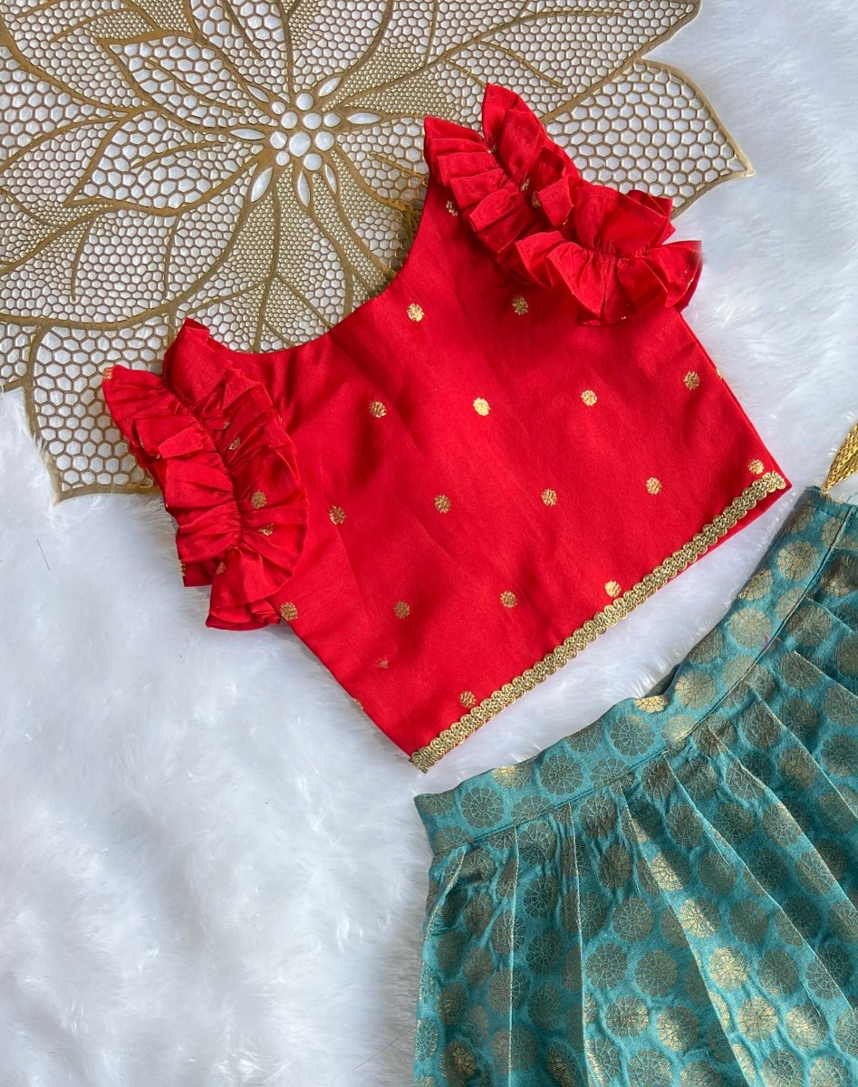 Amara -   Red Blue Minipattu