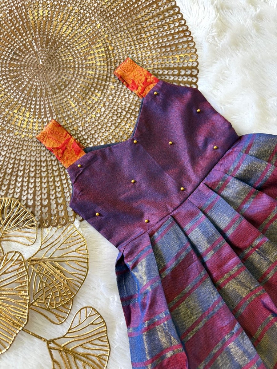 Chutki - Voilet Frock Minipattu