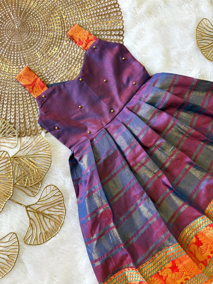 Chutki - Voilet Frock Minipattu