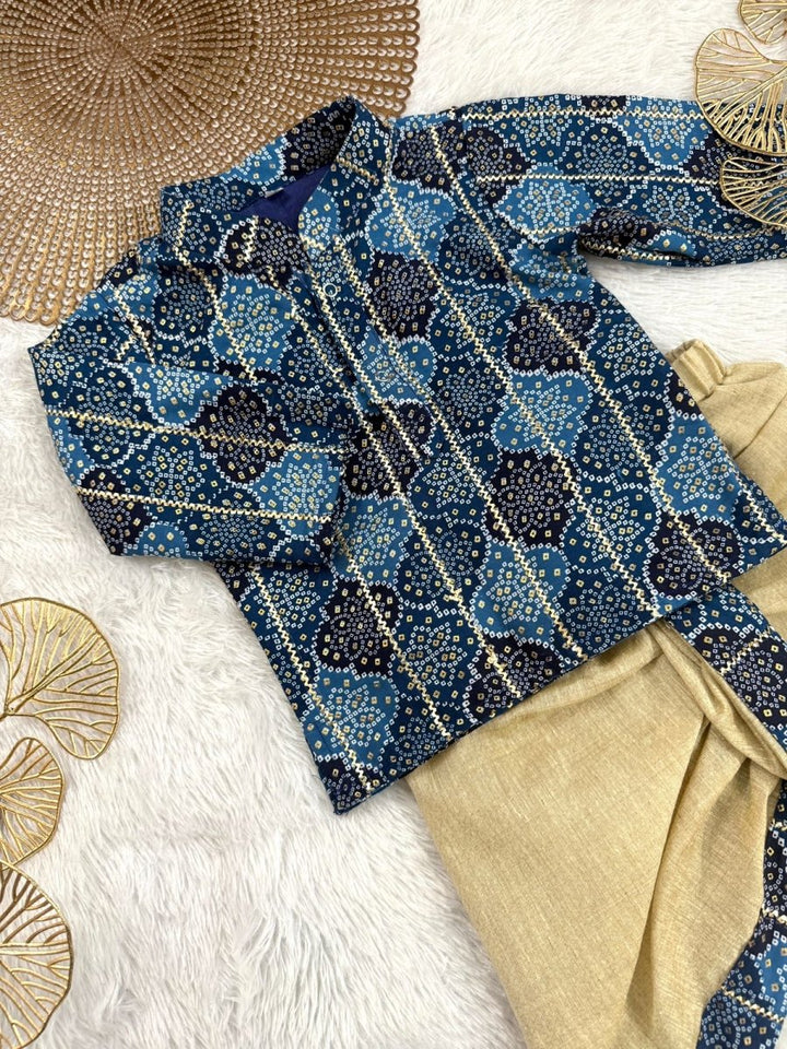 Dev - Blue Kurtha set