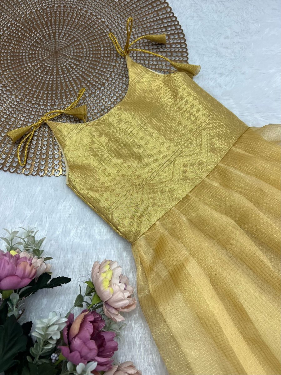 Golden tissue silk Minipattu