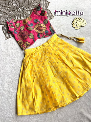 Kavi- Pink Yellow Minipattu