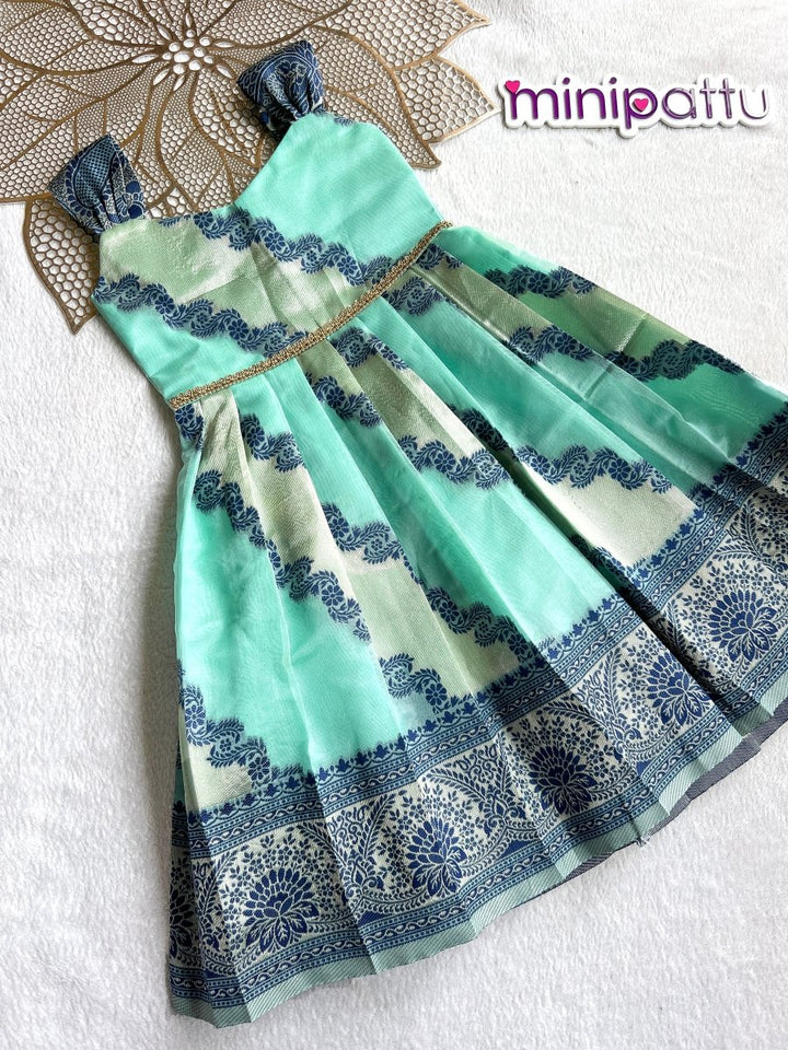 Kavya - Blue Frock Minipattu