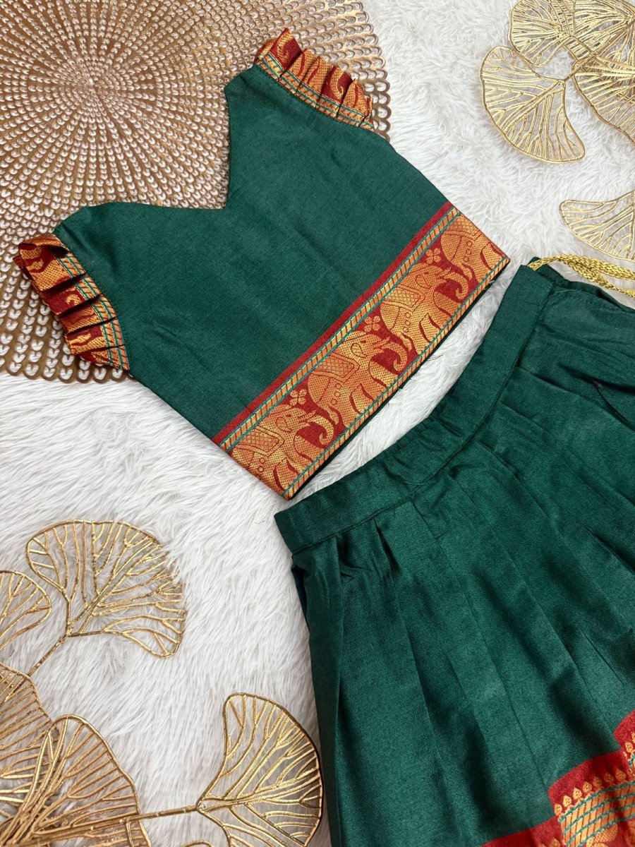 Kundhavai - Chettinad Green Minipattu