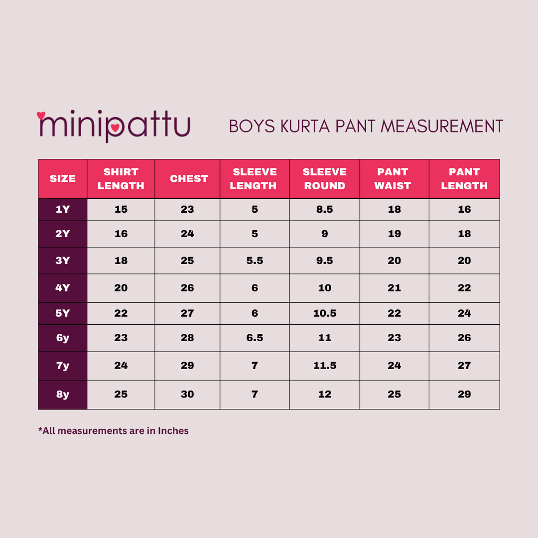 Yash - Teal Green Kurta Shirt & Pant Set Minipattu