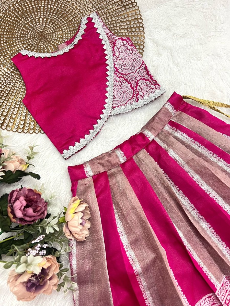 Nirali - Pink Designer Minipattu