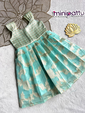 Nisha - Blue Frock Minipattu