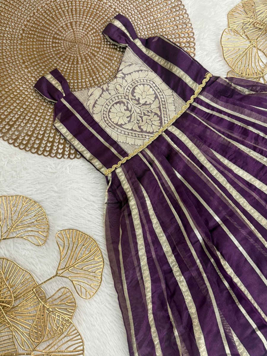 NB Raaga Violet Frock Minipattu